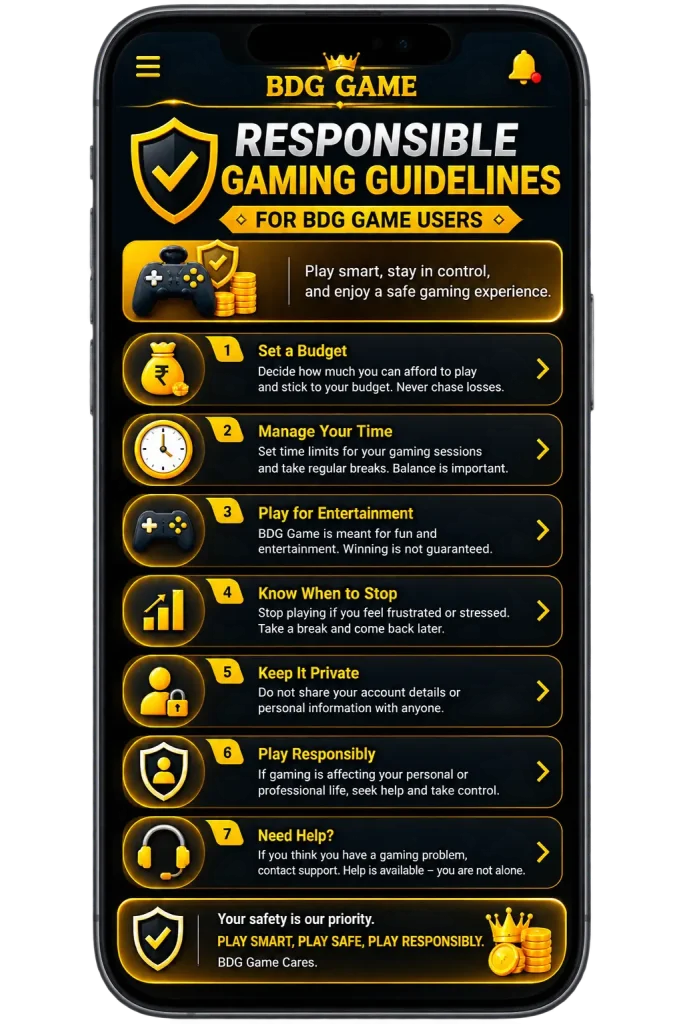 Responsible Gaming